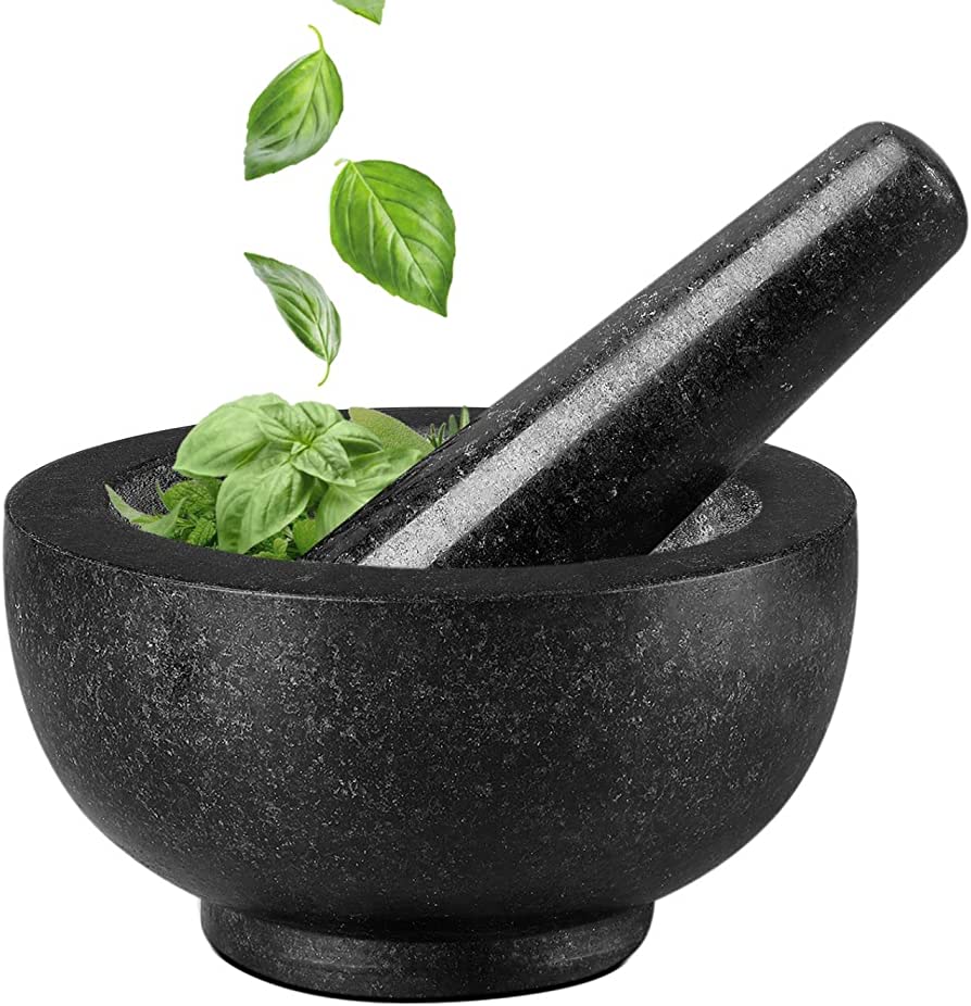 How To Season A Granite Mortar And Pestle Fruitful Kitchen